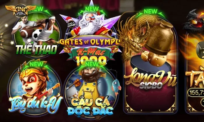 Tận hưởng list game không giới hạn tại Kingfun