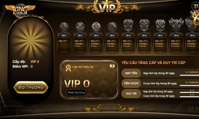 khuyến mãi Kingfun Khuyến mãi Kingfun độc quyền dành cho thành viên VIP