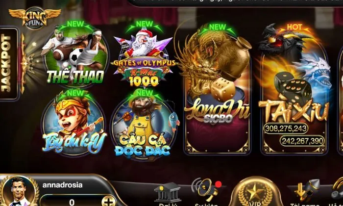 Cập nhật app Kingfun thường xuyên